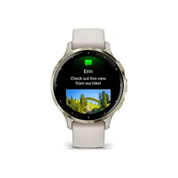 Смарт-годинник Garmin Venu 3S, Ivory + Soft Gold, GPS (010-02785-04) - мініатюра 7