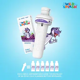 Картридж для напоїв Cirkul Wild Splash Gecko Grape Flavor Cartridge 1 упаковка - мініатюра 2