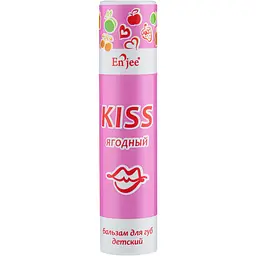 Бальзам для губ детский Enjee KISS Ягодный роликовый 6 мл