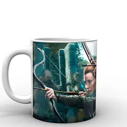 Кухоль GeekLand The Lord of the Rings лучники LR.02.013 330 мл білий - мініатюра 2