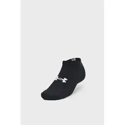 Шкарпетки Under Armour 1363241-003 Core No Show 3 пари Чорний MD (194513943142)