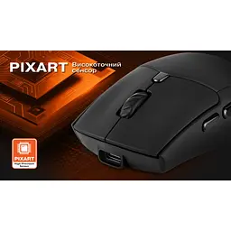 Мишка REAL-EL RM-460W Wireless/Bluetooth Black (EL123200048) - мініатюра 11
