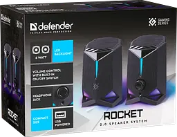 Акустика 2.0 Rocket 6Вт Defender teh0027148 - мініатюра 7