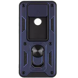 Чохол Ummi Camshield Serge Ring для Xiaomi Redmi Note 9 / Redmi 10X Синій / Navy - мініатюра 2