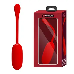 Віброяйце PRETTY LOVE JULIUS EGG Red 12 function vibrations PRETTY LOVE BI-014653-2 98593 - мініатюра 3