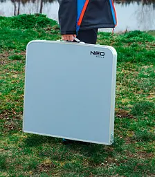 Набір стіл та стільці розкладні Neo Tools стіл 60х120х60см 4 стільці 36х34Х27см 6.9кг - мініатюра 4