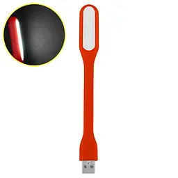 Лампочка світильник згинання USB 5v 1.2w Червоний