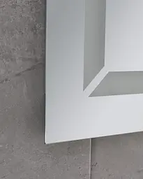 Дзеркало Mixxus Light MR01-90x70 (годинник, LED-підсвічування, антизапотівання) MI5999 - мініатюра 4