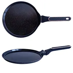 Сковорода для блинов Gusto Lume 26 см темно-синяя GT-2702-26