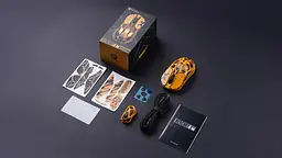 Комп'ютерна миша GravaStar Mercury X Pro 8K BT/WL/USB-A RGB Battle-Worn Yellow teh0024932 - мініатюра 2