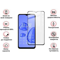 Захисне скло BeCover для Oppo A57s Black (708550) - мініатюра 3