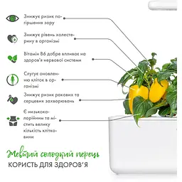 Змінний картридж Click & Grow Smart Garden Жовтий солодкий перець, 3 капсули (8950) - мініатюра 4
