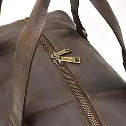 Чоловіча шкіряна дорожня сумка TARWA 28х50х21 см sum0026267 - мініатюра 7