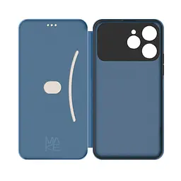 Чохол-книжка MAKE Tecno Spark 40 Flip Mirage Blue - мініатюра 4
