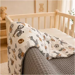 Плед дитячий MirSon Silky Waffle Retro Boys' World 60х80 см (2200013893165) - мініатюра 5