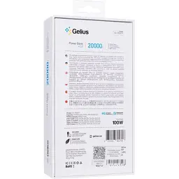 Повербанк Gelius GT GP-PB307 20000mAh QC+PD 100W Black - мініатюра 8