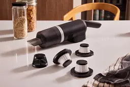 Кухонний пилосос KitchenAid Go акумуляторний матовий чорний 12V (5KKVR121BM) - мініатюра 12