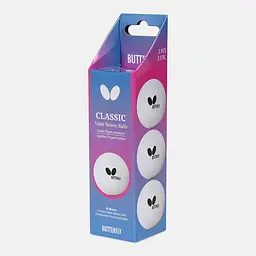 М'ячі для настільного тенісу Butterfly Classic Balls 3 шт (7011850140) - мініатюра 2
