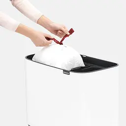 Бак для сміття Brabantia Touch Bin Bo 34 л білий (313547) - мініатюра 7