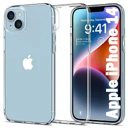 Силіконовий чохол BeCover для Apple iPhone 14 Transparancy (708015) - мініатюра 2