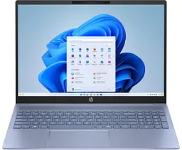 Ноутбук HP Pavilion 16-ag0026ua 16 WUXGA IPS AG, AMD R7-8840U, 16GB, F1024GB, UMA, DOS, синій (B23D7EA)
