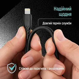 Дата кабель USB-C to USB-C 1.0m 3A 60W warm light gray ColorWay (CW-CBPDCC092-GR) - мініатюра 11