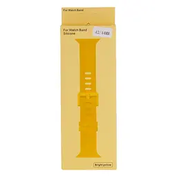 Ремінець Anchor Watch Band Silicone Shine Apple Watch 49/Watch 45/ Watch 44/Watch 42 мм Bright yellow - мініатюра 2