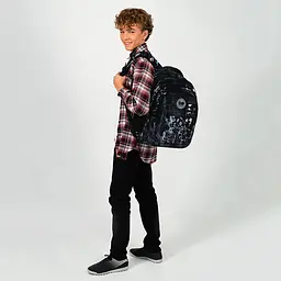 Рюкзак GoPack Teens 162L-4 Чорний (GO26-162L-4) - мініатюра 15