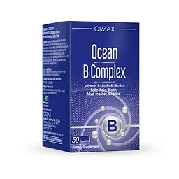 Комплекс вітамінів групи В Orzax Ocean B-Complex, 50 капсул