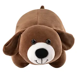 Подушка-трансформер для шиї ARDESTO Travel Сute Dog, 30х30см, коричневий (ART3035NEP) - мініатюра 6