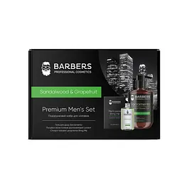 Подарунковий набір для чоловіків Sandalwood & Grapefruit Barbers - мініатюра 4
