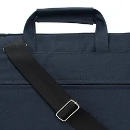 Сумка для ноутбуку Denim with Straps 13/14.2'' Navy Blue - мініатюра 2