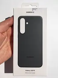 Оригінальний силіконовий чохол для Samsung Galaxy S25 FE (S731) Silicone Case Black EF-PS731CBEGWW - мініатюра 2