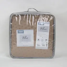 Покрывало ТЕП велюровое Velour Капучино Звездочка 220x240 см - миниатюра 6