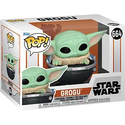 Ігрова фігурка Funko Pop! Мандалорець Малюк Ґрогу у візочку 9.6 см (76551) - мініатюра 3