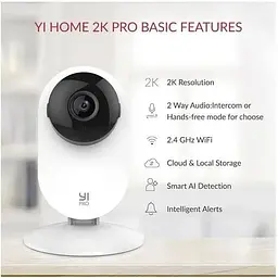 IP-камера Xiaomi Yi Pro 2K Home Camera Бездротова - мініатюра 5