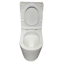 Унітаз-компакт ергономічний Koer TT-0202-T3 670x390x860mm система змиву Tornado 3.0 KR5614, Білий - мініатюра 8