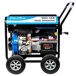 Генератор дизельний 4.6 кВт EnerSol SKD-5EB (41-00479) - мініатюра 3