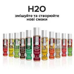 Змазка на водній основі JO H2O — Raspberry Sorbet (120 мл) без цукру, рослинний гліцерин - мініатюра 5