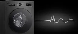 LG Пральна машина фронтальна, 9кг, 1400, A, 55см, - мініатюра 5