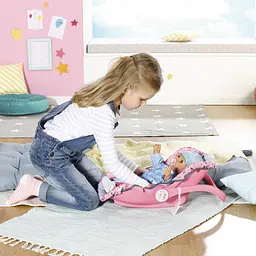 Крісло-люлька для ляльки Baby Born 2 в 1 Подорожуємо разом (832424) - мініатюра 9