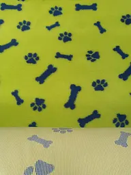 Килимок для собак Vetbed Paws&Bones лайм 160х100 см (VB-037-1) - мініатюра 5