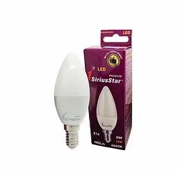 Світлодіодна лампа SIRIUSSTAR 3202 6W-4000K-E14
