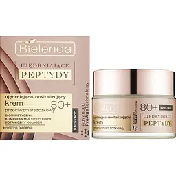 Крем проти зморшок Bielenda Firming Peptides Advanced ProAge Technology зміцнюючий і відновлюючий 80+, 50 мл - мініатюра 2