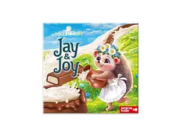 Шоколад молочний JAY&JOY 50г з молочною начинкою - мініатюра 2