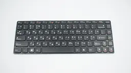 Клавіатура для ноутбука LENOVO (IdeaPad: B490, B4400) rus, black - мініатюра 2