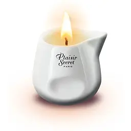 Масажна свічка Plaisir Secret Coconut, 80 мл - мініатюра 2