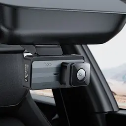 Відеореєстратор Hoco DV11 2K display GPS Silvery gray - мініатюра 7