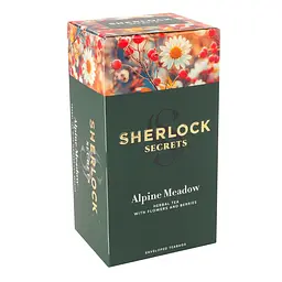 Чай трав'яний Sherlock Secrets Alpine Meadow 33 г (22 шт x 1.5 г) - мініатюра 2
