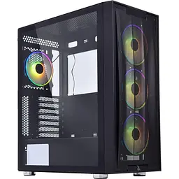 Корпус QUBE GALAXY Black (GALAXY_FCNU3) Без БП - мініатюра 2